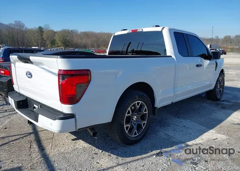 2024 Ford F-150 Stx from USA, damaged, VIN 1FTEX2K54RKE33862